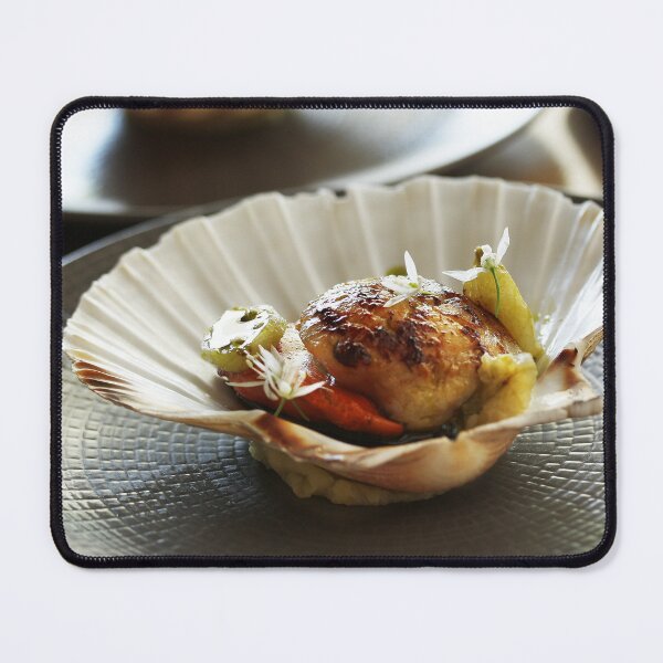 Item preview, Fine dining Scallop dish designed and sold by blueboxstudioss.