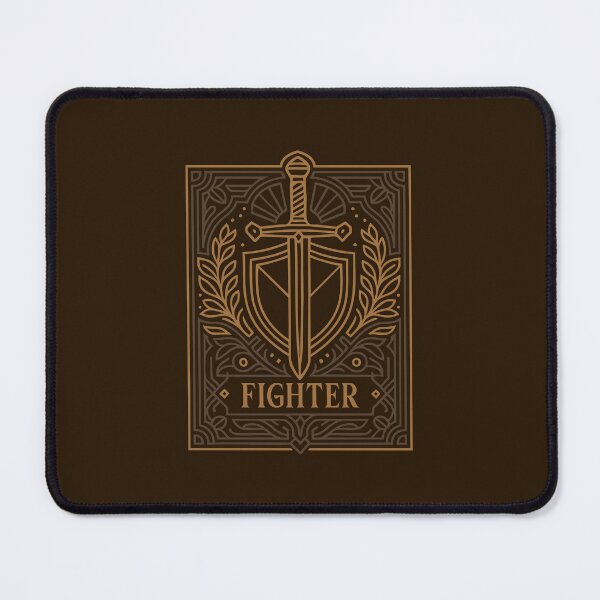 Item preview, Fighter Emblem Tabletop TTRPG Character Classes designed and sold by pixeptional.