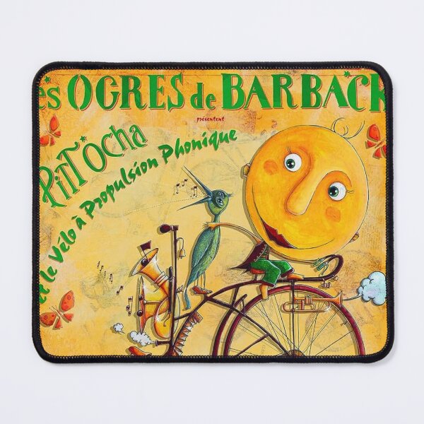 Item preview, Les Ogres de Barback - Pitt Ocha et le vélo à propulsion phonique album 2022 designed and sold by AyanaLine.