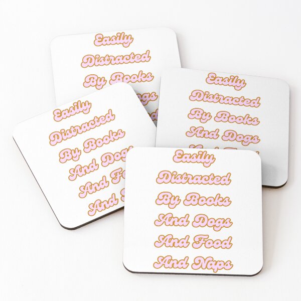 Item preview, Easily Distracted by Books designed and sold by GiantSquid1.