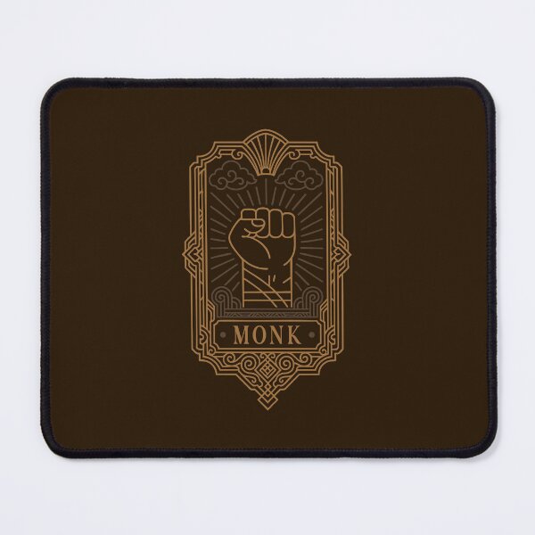 Item preview, Monk Emblem Tabletop TTRPG Character Classes designed and sold by pixeptional.
