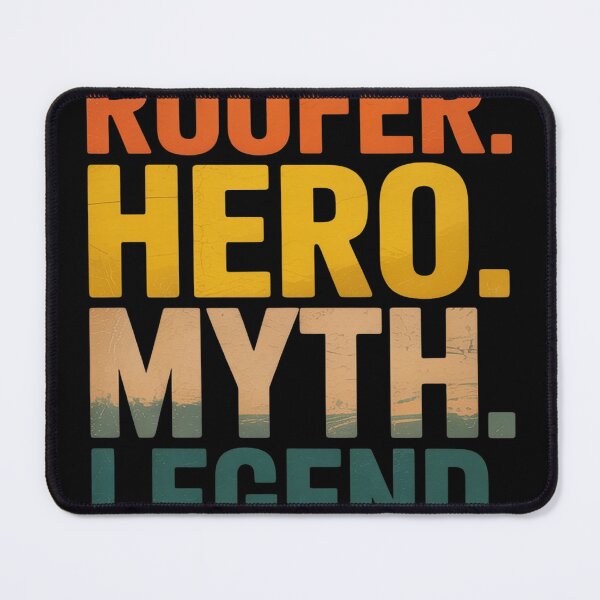 Item preview, Roofers Hero Myth Legend Roofing Handyman Roof Carpenter designed and sold by MAKOPOKOShop.