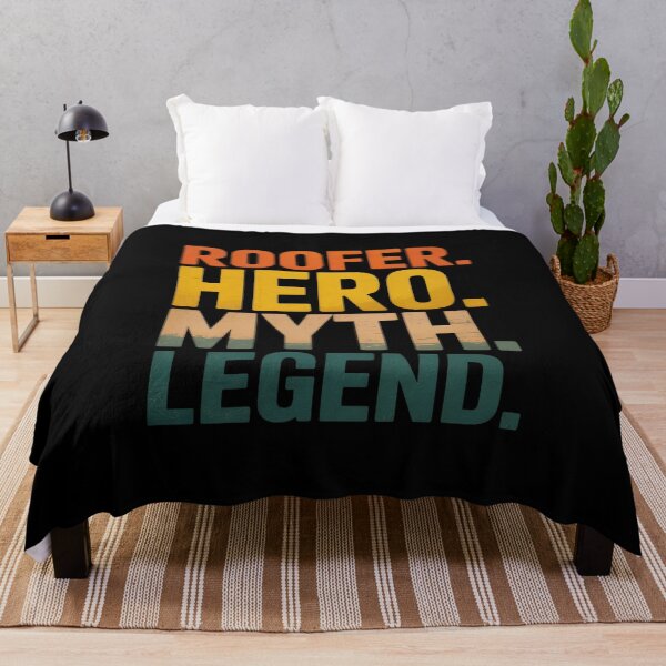 Item preview, Roofers Hero Myth Legend Roofing Handyman Roof Carpenter designed and sold by MAKOPOKOShop.