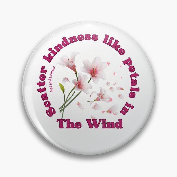 Item preview, Scatter Kindness Like Petals in the Wind T-shirt designed and sold by FatsaStampa.