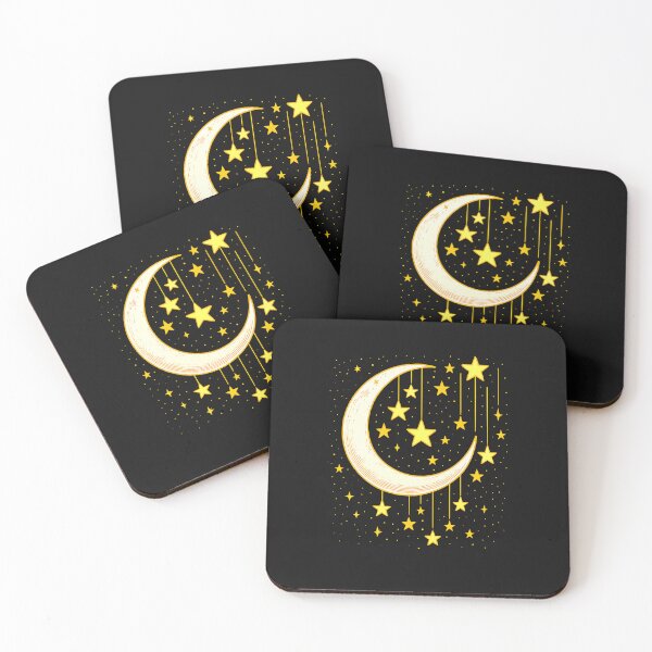 Item preview, Galaxy Night Sky Moon Lunar Stars Love designed and sold by TalalosART.