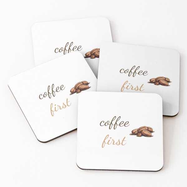 Item preview, Coffee First – Minimalist Typography designed and sold by milena-d98.
