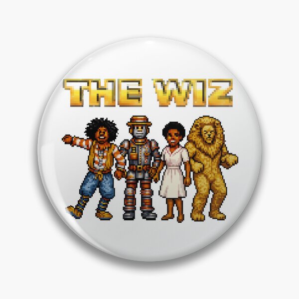 Item preview, the wiz retrogaming jackson ross pixel designed and sold by fracProd.