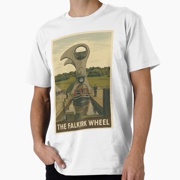 Item preview, The Falkirk Wheel, Retro Print designed and sold by Soul of Alba.