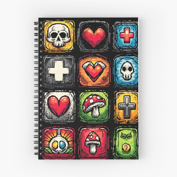 Item preview, Bright Pixel Design Reminiscent Of Classic Icons designed and sold by Piotrek0001.