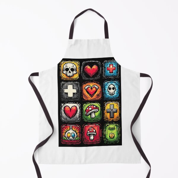 Item preview, Bright Pixel Design Reminiscent Of Classic Icons designed and sold by Piotrek0001.