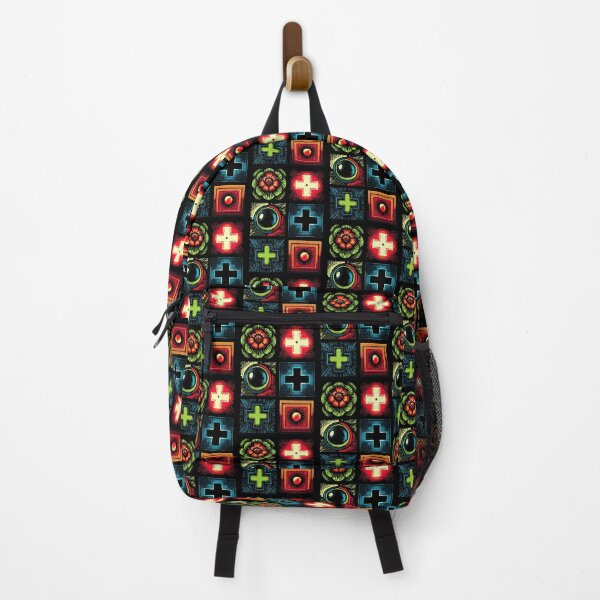 Item preview, Retro Icon Concept With Vivid Pixel Patterns designed and sold by Piotrek0001.