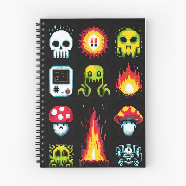 Item preview, Pixel Game Symbol In Electric Color Burst designed and sold by Piotrek0001.