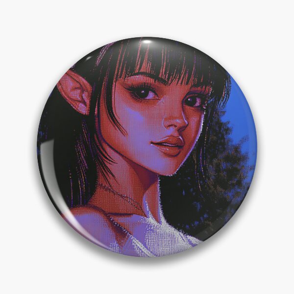 Item preview, Lofi Anime Demon Girl designed and sold by V-Fantasy.