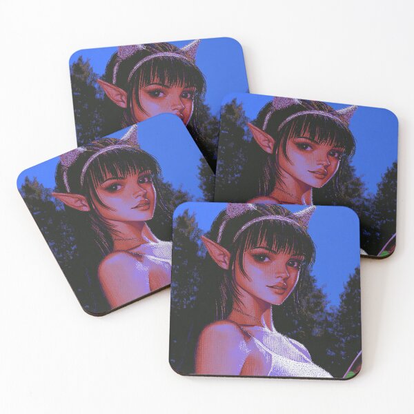 Item preview, Lofi Anime Demon Girl designed and sold by V-Fantasy.