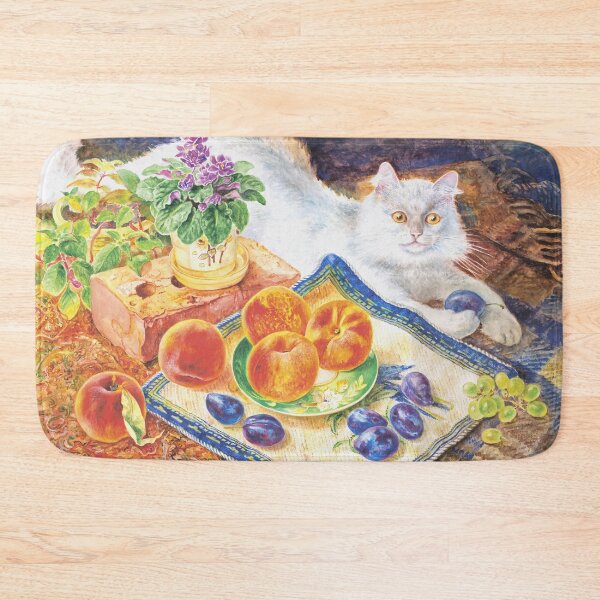 Item preview, Still life with peaches designed and sold by AleksARTua.