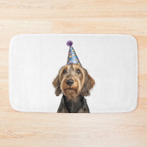 Item preview, Cute Otterhound dog with Party Hat Birthday Celebration designed and sold by LazyOwlStore.