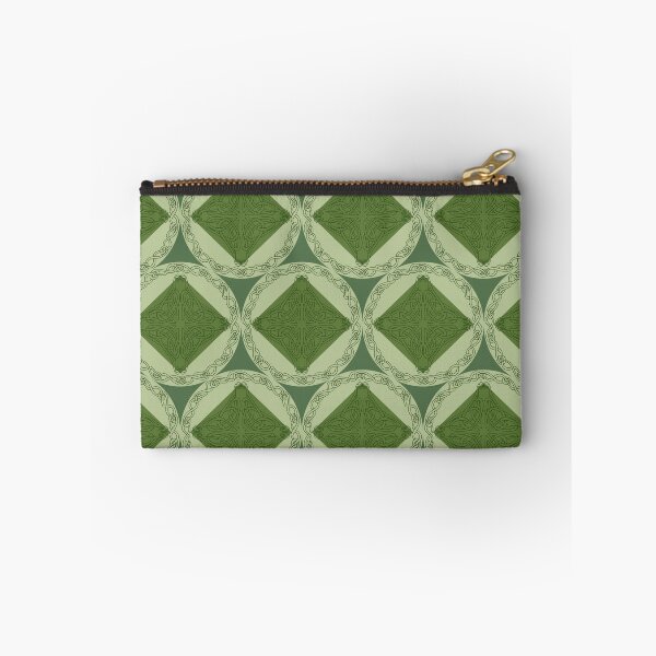 Item preview, Celtic Knotwork Circles in Green designed and sold by lottibrown.