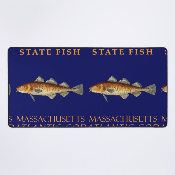 Item preview, Massachusetts Territory Fish The Atlantic Cod designed and sold by taiche.