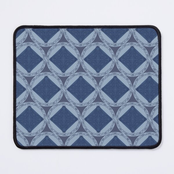 Item preview, Celtic Knotwork Circles in Blue designed and sold by lottibrown.