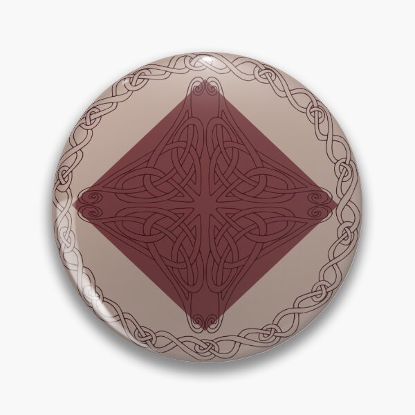 Item preview, Celtic Knotwork Circles in Red designed and sold by lottibrown.