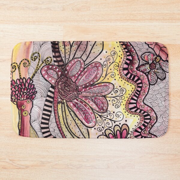 Item preview, Line Art Garden - Hand drawn  designed and sold by ColorWander.