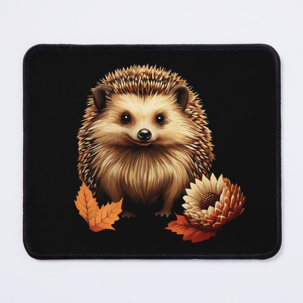 Item preview, Warm-Colored Hedgehog Portrait | Autumn Colors designed and sold by UnhingedBird.