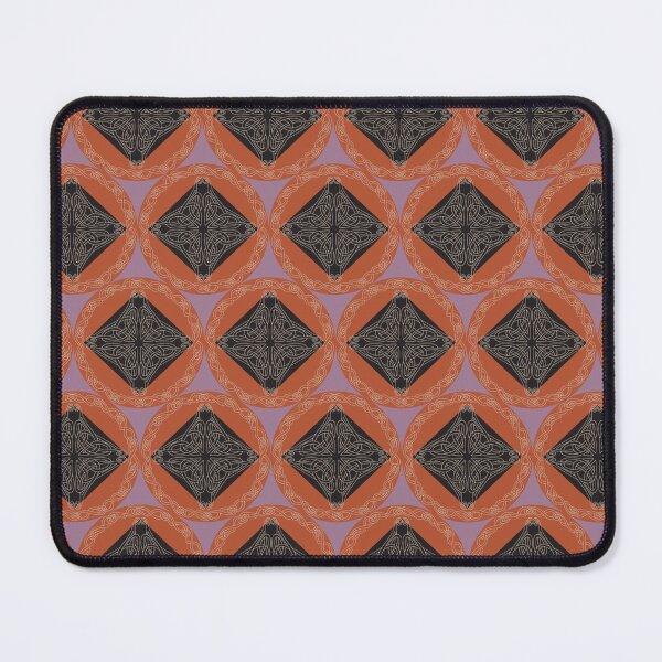 Item preview, Celtic Knotwork Circles in Pink and Orange designed and sold by lottibrown.