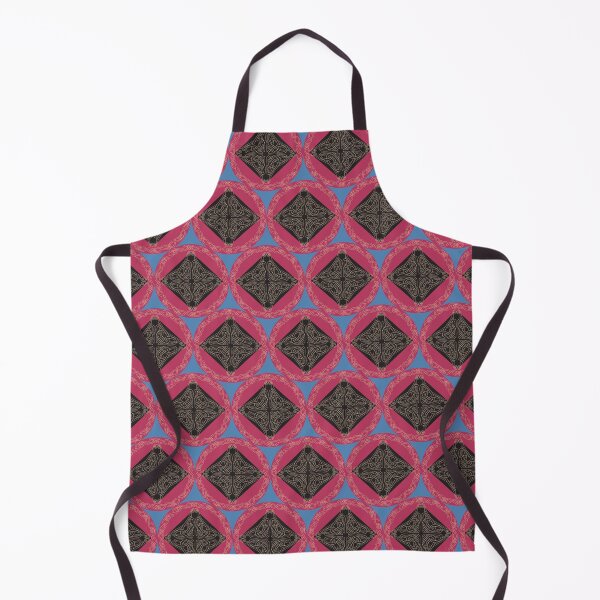 Item preview, Celtic Knotwork Circles in Bright Pink and Blue designed and sold by lottibrown.