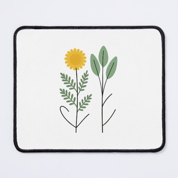 Item preview, Medicinal plants dandelion & sage designed and sold by lialeaf.
