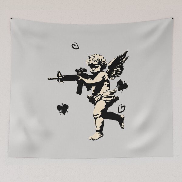 Item preview, Cupid Shot Through the Heart designed and sold by Broken Minimalister.