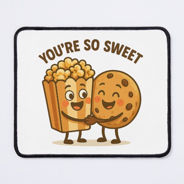 Item preview, You're So Sweet – Popcorn & Cookie Hug designed and sold by SpectrumCreations.