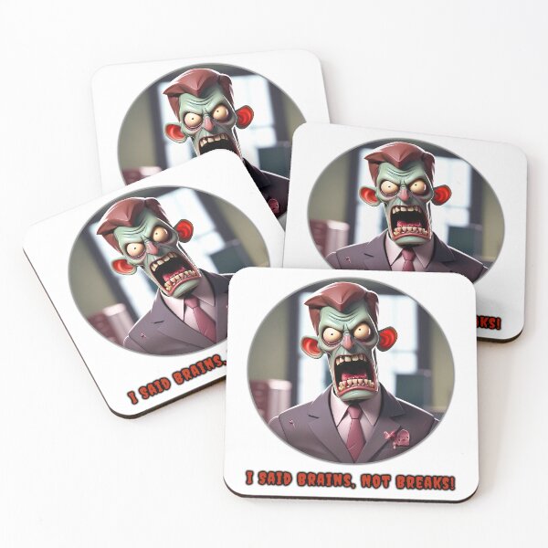 Item preview, I Said Brains, Not Breaks! designed and sold by Fun and Violence.