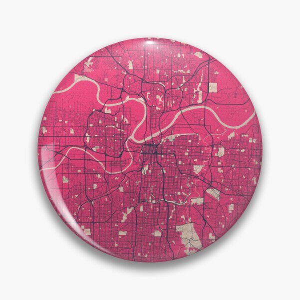 Item preview, Kansas City Map of Missouri, USA - Blossom designed and sold by deMAP.