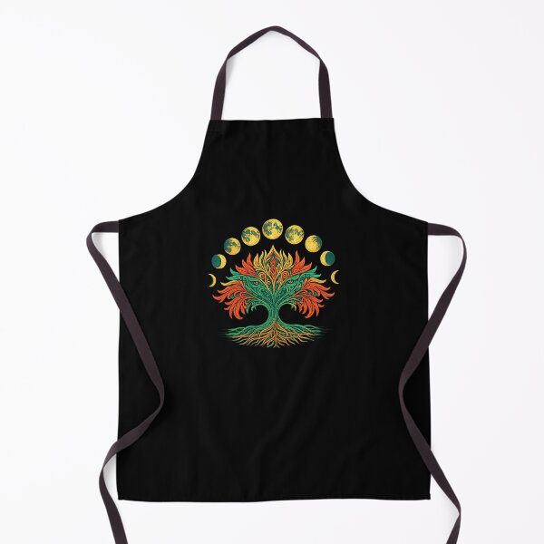 Artikelvorschau, Mondphasen Retro 60er und 70er Vibe Tree entworfen und verkauft von MOHITSALVI.