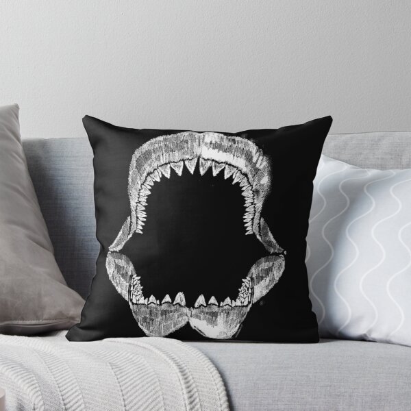 Item preview, Megalodon Shark Jaws Hand Drawing Design designed and sold by Flying Jake.
