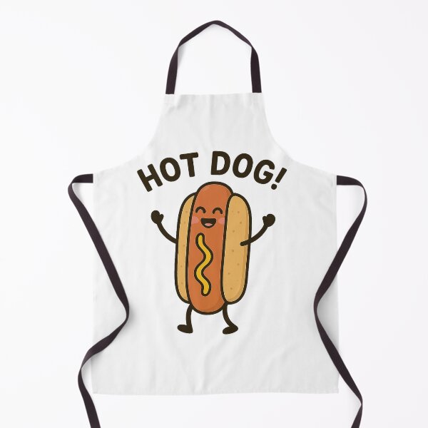Item preview, HOT DOG! – Cute Cartoon Sausage designed and sold by SpectrumCreations.