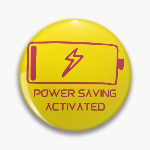 Item preview, Energy Levels: Power Saving Activated- critical condition  designed and sold by Playporium.