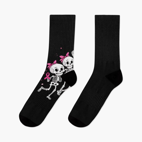 Item preview, Pink Ribbon Breast Cancer Awareness Skeleton Women Men Kids  designed and sold by MOHITSALVI.