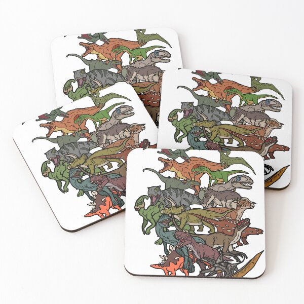 Item preview, Jurassic Attitude Squad designed and sold by lazycreationaaa.