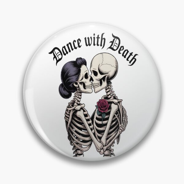 Item preview, Dance with Death – Skeleton Lovers Embrace designed and sold by stylishsketcher.
