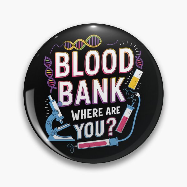 Item preview, Blood Bank Team Lab designed and sold by splindoershop.