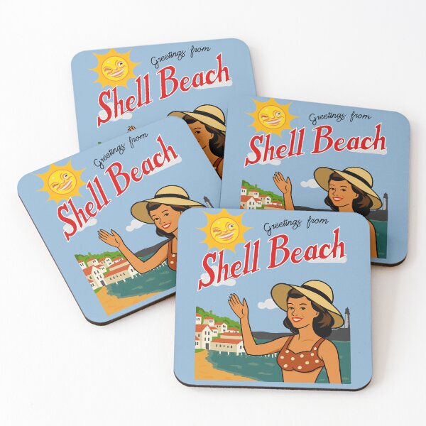 Item preview, Greetings from Shell Beach designed and sold by McPod.