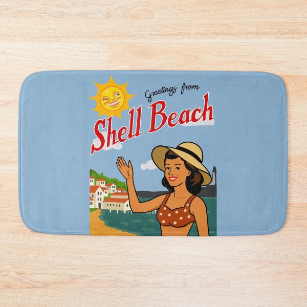 Item preview, Greetings from Shell Beach designed and sold by Meta Cortex.