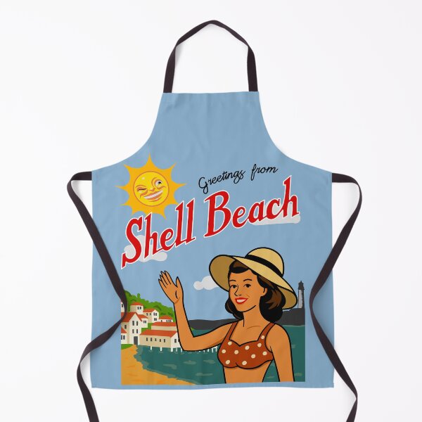 Item preview, Greetings from Shell Beach designed and sold by Meta Cortex.