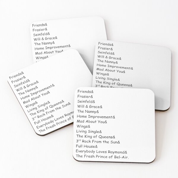 Item preview, 90's Sitcoms designed and sold by GiantSquid1.