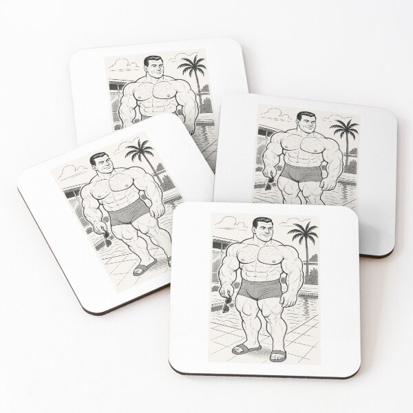 Item preview, Muscle By The Pool designed and sold by BodybuildersInc.