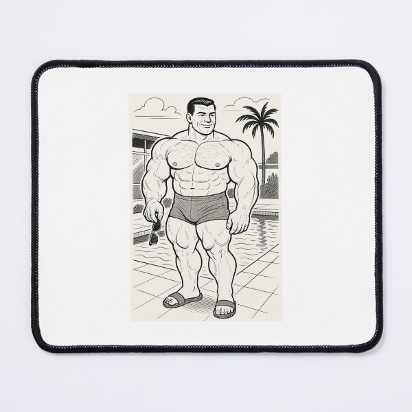 Item preview, Muscle By The Pool designed and sold by BodybuildersInc.