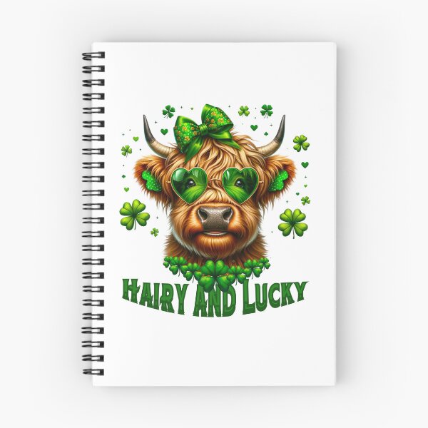 Item preview, Hairy & Lucky St Patricks Cow - Green Heart Sunglasses 3 designed and sold by PathPeek.