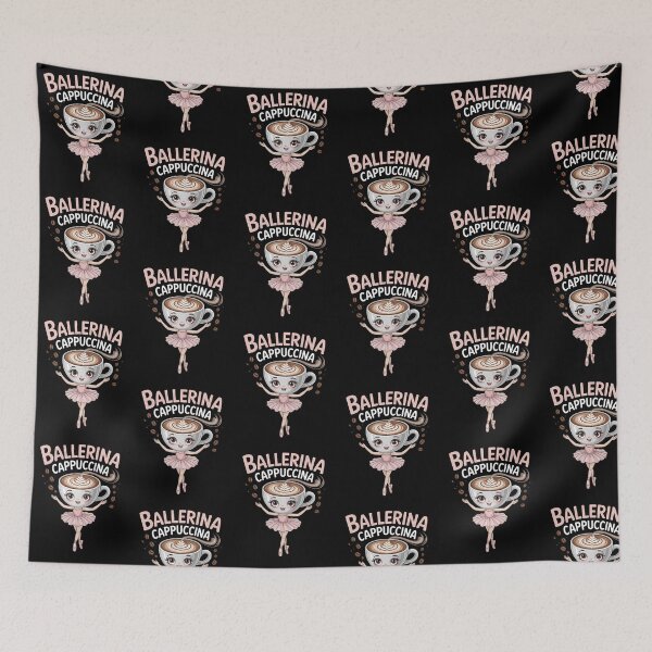 Item preview, Ballerina Cappuccina Italian Brainrot Meme designed and sold by Jocksport.