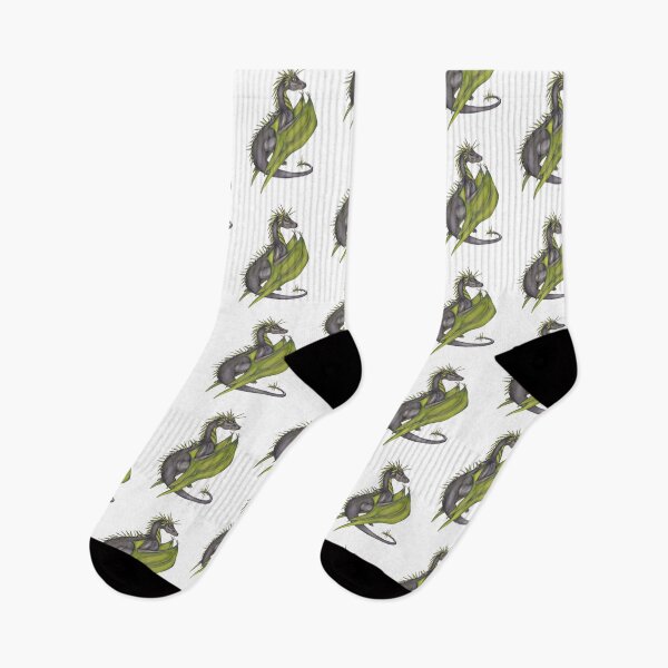 Item preview, Dragon with Green Wings designed and sold by SchneckeHasiART.